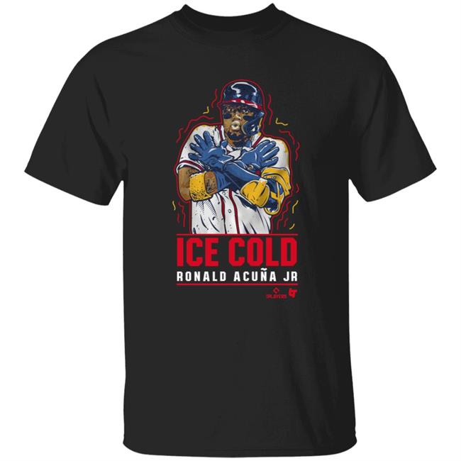 Atlanta Hawks Ronald Acuña Jr Ice Cold Trending Shirt Breakingt Merch