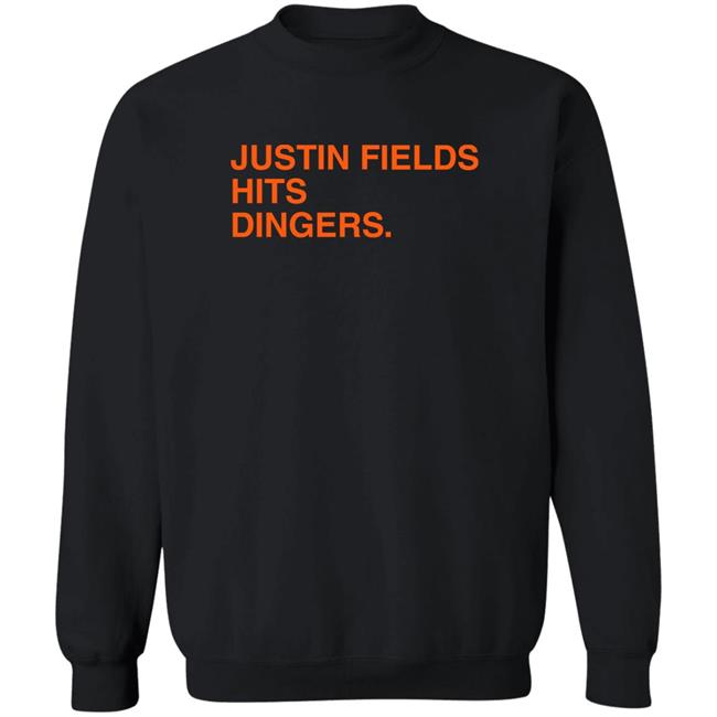 Obvious Shirts Store Justin Fields Hits Dingers Shirt