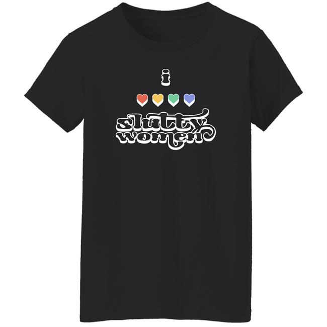 Chrissy Chlapecka I Heart Slutty Women Shirt