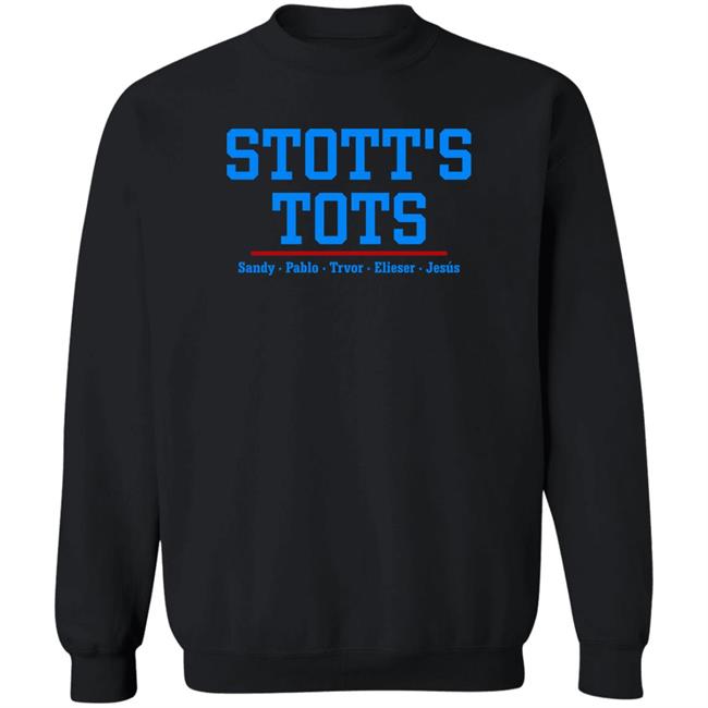 Sandy Alcantara Stott's Tots Sandy Pablo Trevor Elieser Jesus Shirt