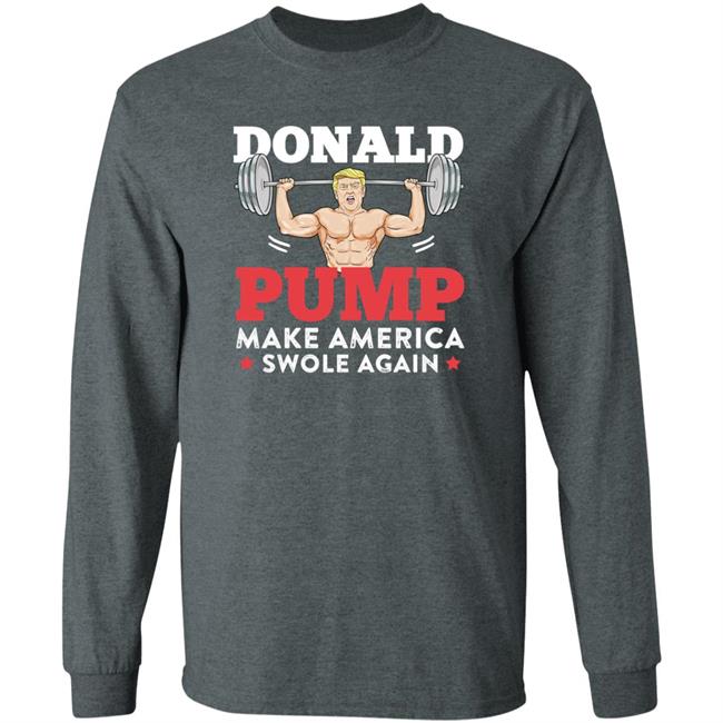 PatriotTakes Donald Pump Make America Swole Again Shirt
