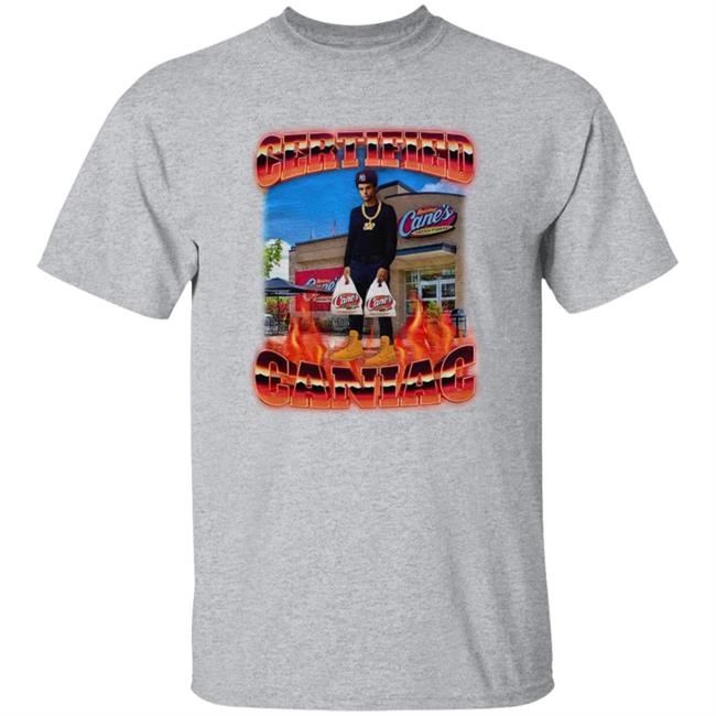 Crynowsoblater Merch Yeah I'm A Certified Caniac Shirt Shirts That Go Hard