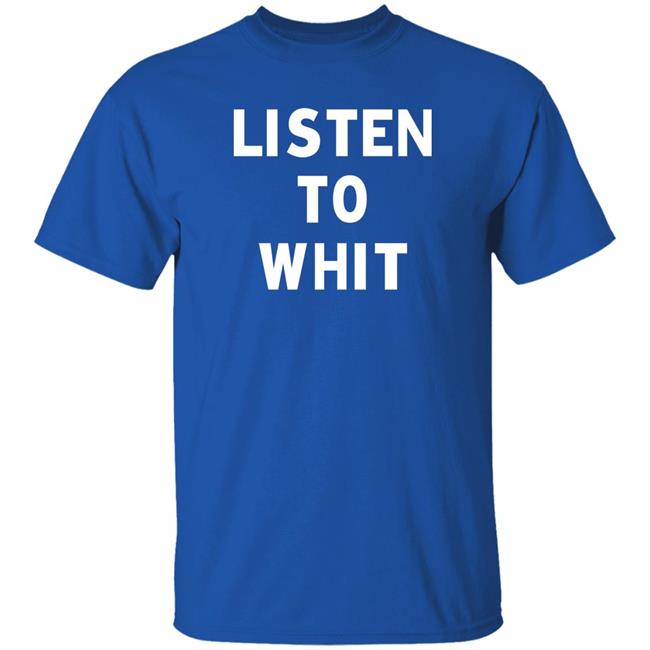 MikeBarrettOn Michael Barrett Listen To Whit Shirt