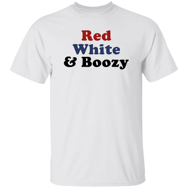 Red White And Booze Shirt Gisele Barreto Fetterman