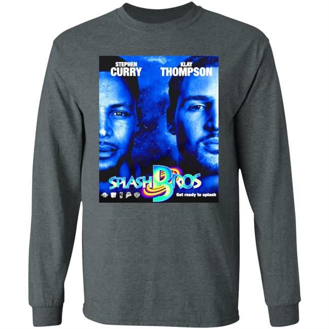 Golden State Warriors Stephen Curry Klay Thompson Splash Bros Get Ready To Splash Shirt