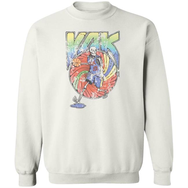Yak Skeleton Shirt Big Cat Barstool Sports Store