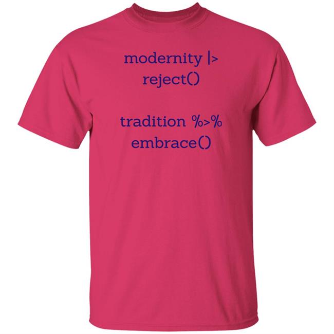 Thomas J. Leeper Modernity Reject Tradition Embrace Shirt