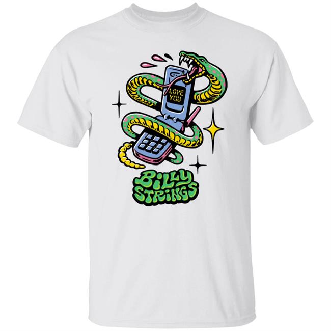 Summer 2022 Snake Phone Shirt Billy Strings Store