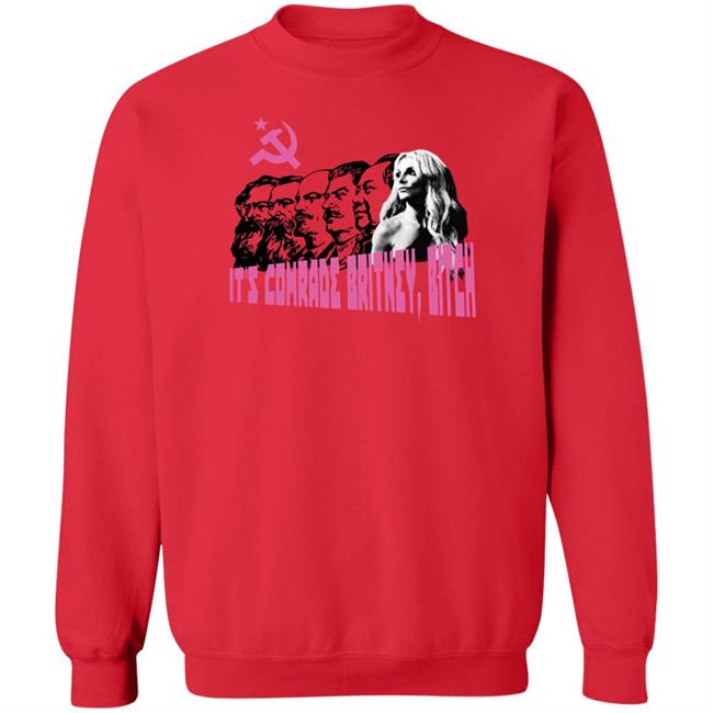 Drugsarecoo It's Comrade Britney Bitch Shirt Marx Engels Lenin Stalin Mao