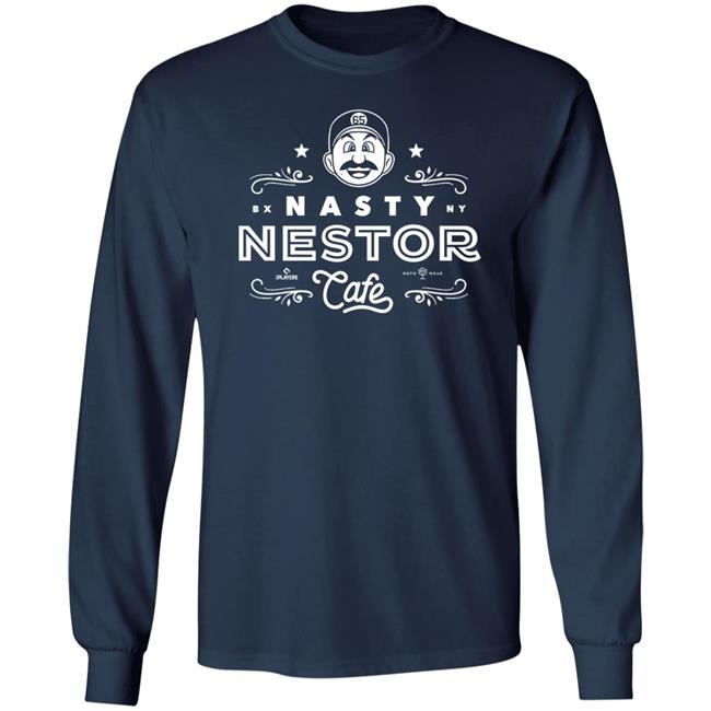 Roto Wear Merch Nestor Cortes Nasty Nestor Cafe Shirt