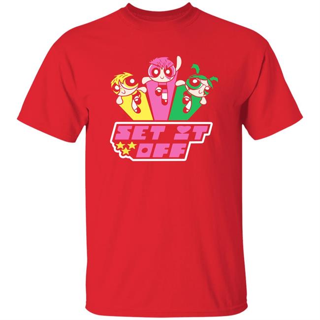 Powerpuff Girls Set It Off Shirt Set It Off Band Merch