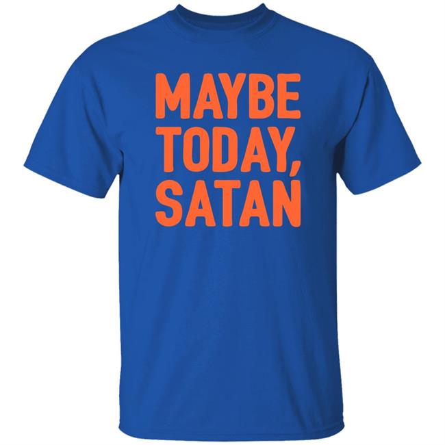 Jorge R. Gutierrez Lookhuman Store Maybe Today Satan Shirt