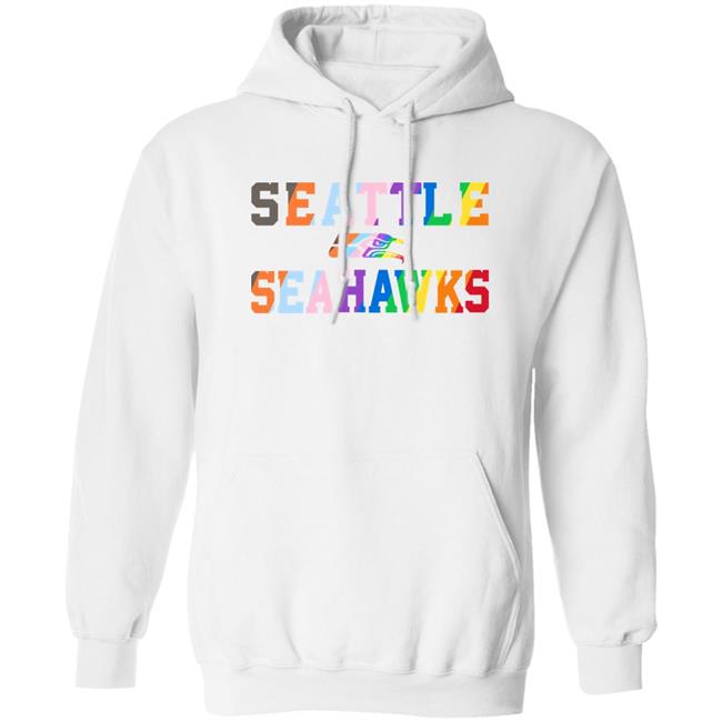 Seahawks Pro Shop Dareke Young Dareke Young Wearing Seattle Seahawks Pride Shirt