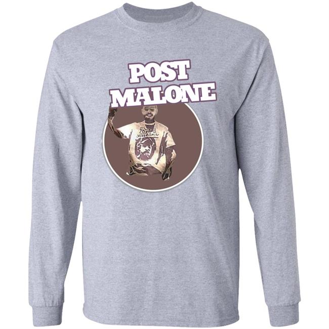 Tyler Childers Wearing A Post Malone Shirt Post Malone Wearing A Tyler Childers Shirt Hoodie Sweatshirt