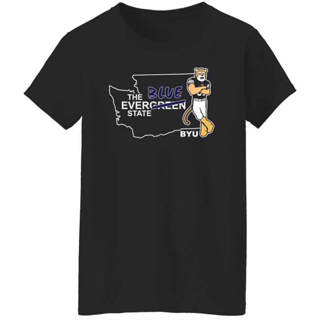 The Everblue State Shirt Byu Football The Everblue State Shirt Byu Football