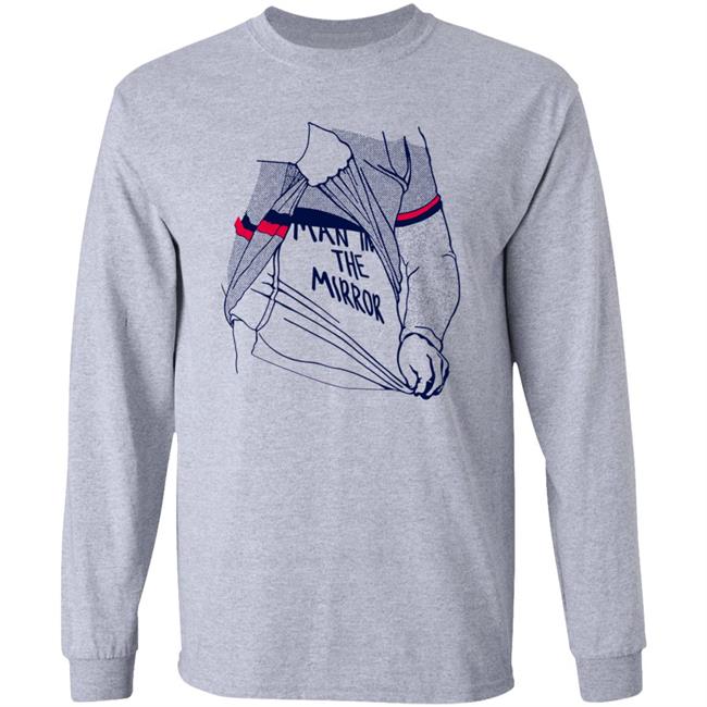 Ao Man In The Mirror Shirt American Out Laws Merch Ao Man In The Mirror Shirt American Out Laws Merch
