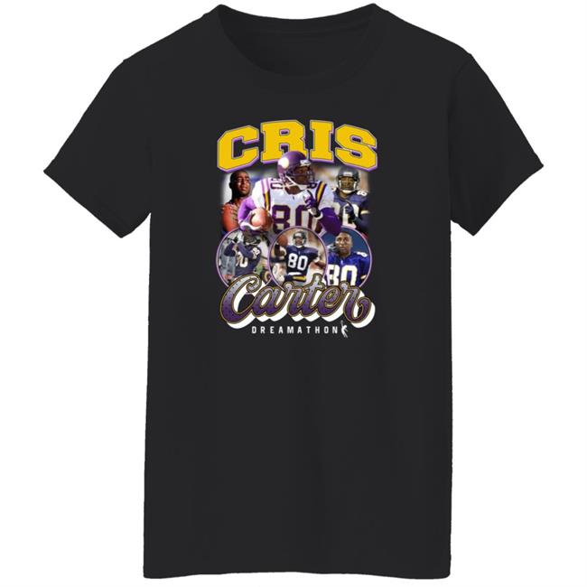 Cris Carter Dreamathon Shirt Justin Jefferson Dreamathon Merch Cris Carter Dreamathon Shirt Justin Jefferson Dreamathon Merch