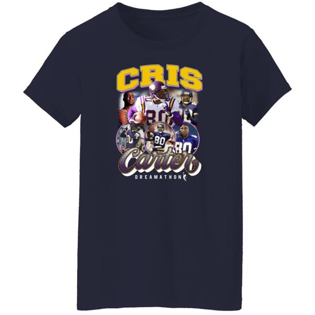 Cris Carter Dreamathon Shirt Justin Jefferson Dreamathon Merch Cris Carter Dreamathon Shirt Justin Jefferson Dreamathon Merch
