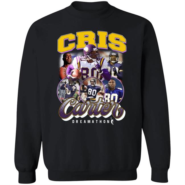 Cris Carter Dreamathon Shirt Justin Jefferson Dreamathon Merch Cris Carter Dreamathon Shirt Justin Jefferson Dreamathon Merch