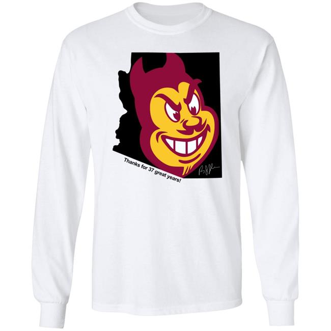 Brian Johnson Thank For 37 Great Years Shirt Arizona State Sun Devils Brian Johnson Thank For 37 Great Years Shirt Arizona State Sun Devils