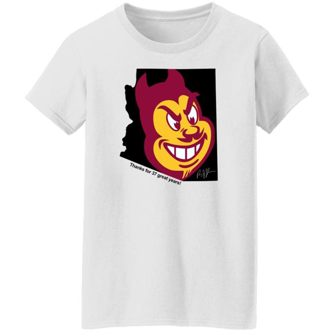 Brian Johnson Thank For 37 Great Years Shirt Arizona State Sun Devils Brian Johnson Thank For 37 Great Years Shirt Arizona State Sun Devils