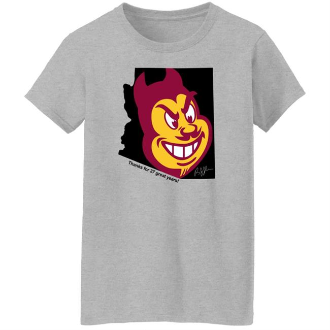 Brian Johnson Thank For 37 Great Years Shirt Arizona State Sun Devils Brian Johnson Thank For 37 Great Years Shirt Arizona State Sun Devils