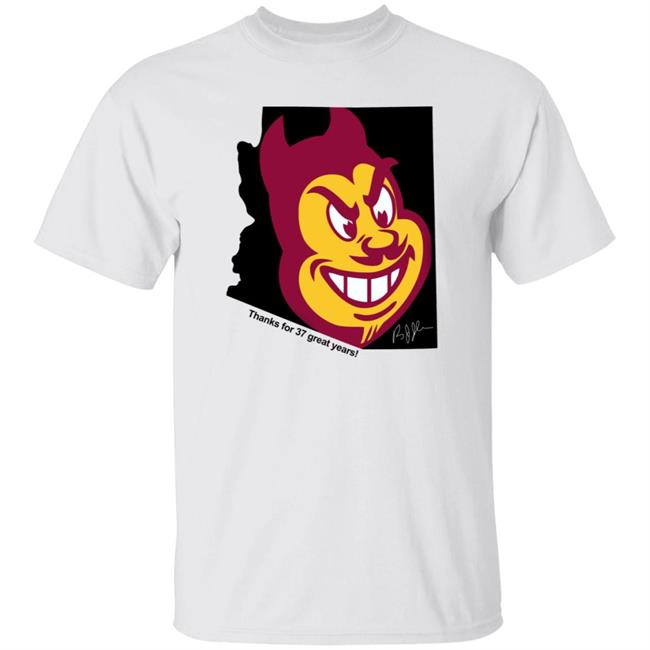 Brian Johnson Thank For 37 Great Years Shirt Arizona State Sun Devils Brian Johnson Thank For 37 Great Years Shirt Arizona State Sun Devils