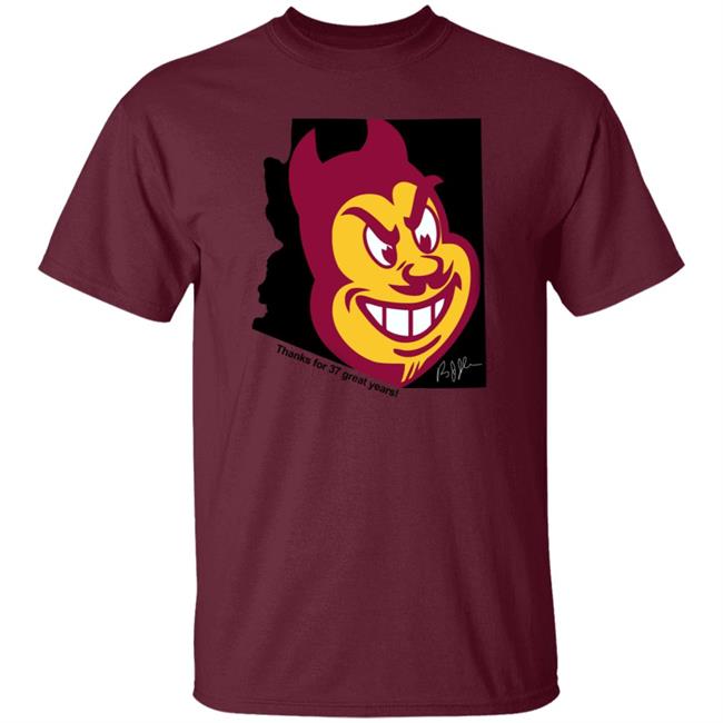 Brian Johnson Thank For 37 Great Years Shirt Arizona State Sun Devils Brian Johnson Thank For 37 Great Years Shirt Arizona State Sun Devils