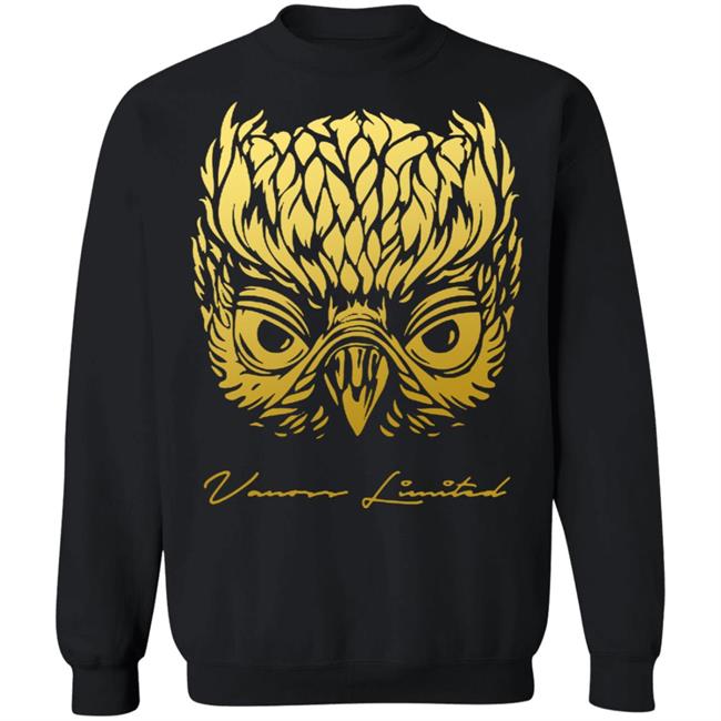 VANOSS Limited Edition Golden Owl T Shirt Hoodie Sweatshirt VANOSS Limited Edition Golden Owl T Shirt Hoodie Sweatshirt