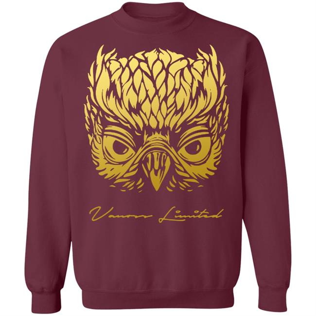 VANOSS Limited Edition Golden Owl T Shirt Hoodie Sweatshirt VANOSS Limited Edition Golden Owl T Shirt Hoodie Sweatshirt