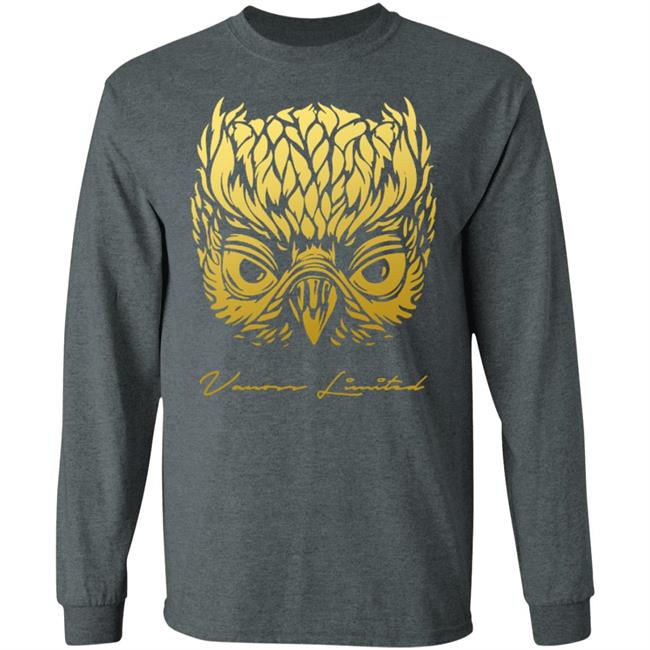 VANOSS Limited Edition Golden Owl T Shirt Hoodie Sweatshirt VANOSS Limited Edition Golden Owl T Shirt Hoodie Sweatshirt