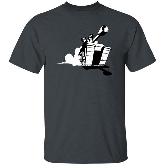 Shark Robot Merch Tankmen Chase Shirt Shark Robot Merch Tankmen Chase Shirt