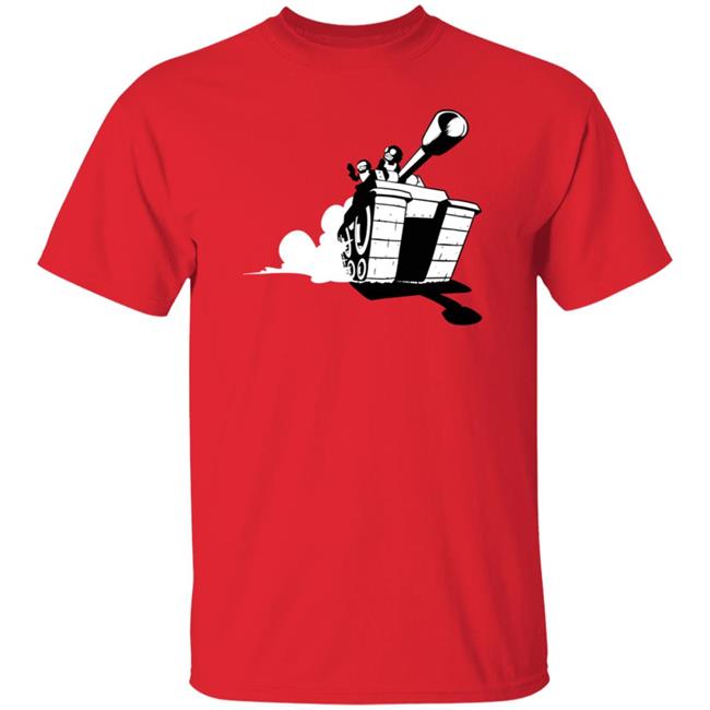 Shark Robot Merch Tankmen Chase Shirt Shark Robot Merch Tankmen Chase Shirt