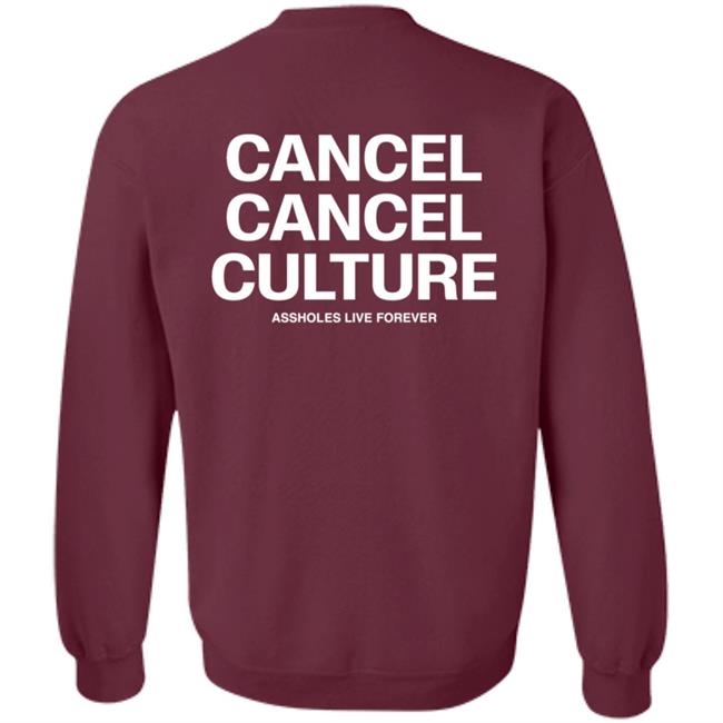 Flyinbrian41 Cancel Cancel Culture Hoodie Assholes Live Forever Merch Flyinbrian41 Cancel Cancel Culture Hoodie Assholes Live Forever Merch