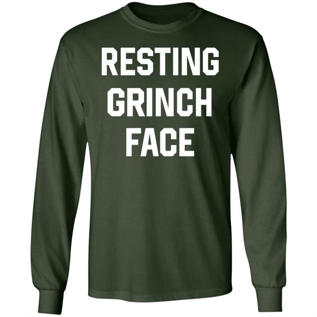 Resting Grinch Face Shirt Annie Bananie Resting Grinch Face Shirt Annie Bananie