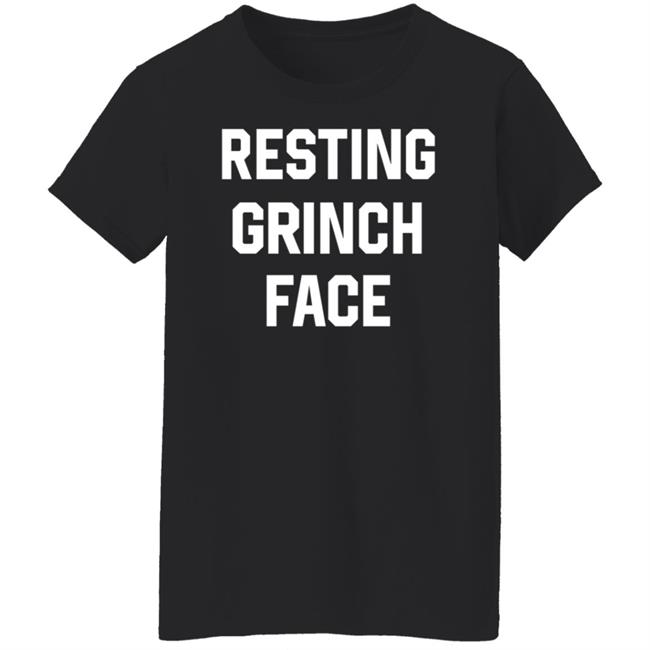 Resting Grinch Face Shirt Annie Bananie Resting Grinch Face Shirt Annie Bananie