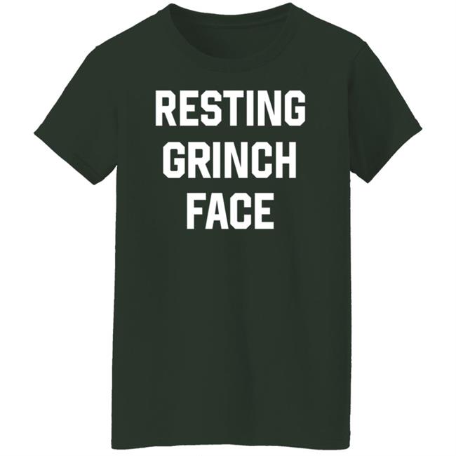Resting Grinch Face Shirt Annie Bananie Resting Grinch Face Shirt Annie Bananie