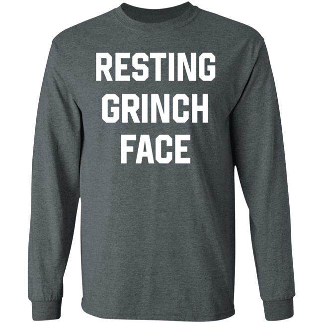 Resting Grinch Face Shirt Annie Bananie Resting Grinch Face Shirt Annie Bananie