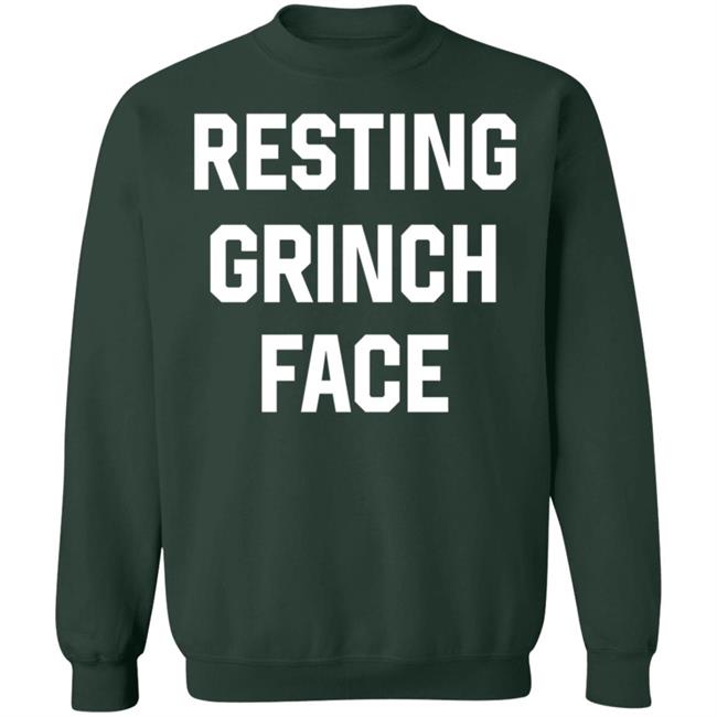 Resting Grinch Face Shirt Annie Bananie Resting Grinch Face Shirt Annie Bananie