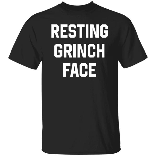 Resting Grinch Face Shirt Annie Bananie Resting Grinch Face Shirt Annie Bananie