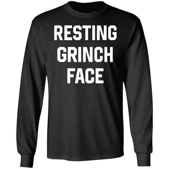 Resting Grinch Face Shirt Annie Bananie Resting Grinch Face Shirt Annie Bananie