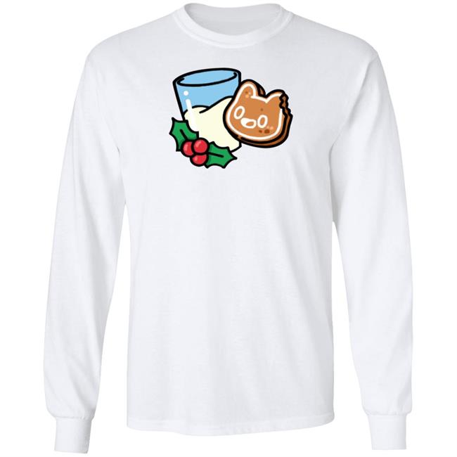 Samta Milk And Cookies Champion Long Sleeve T Shirt Cool Cats Store