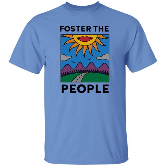 Foster The People Merch On The Road Shirt Foster The People Merch On The Road Shirt