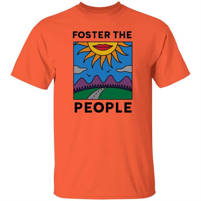 Foster The People Merch On The Road Shirt Foster The People Merch On The Road Shirt