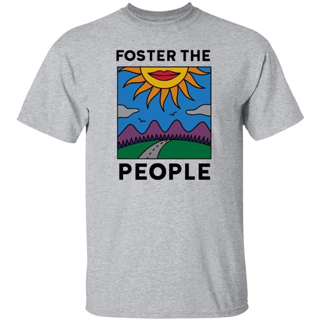 Foster The People Merch On The Road Shirt Foster The People Merch On The Road Shirt