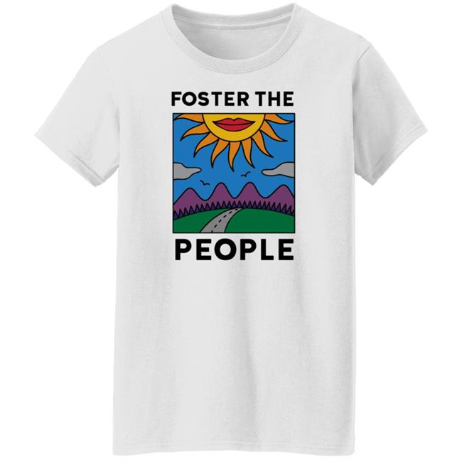 Foster The People Merch On The Road Shirt Foster The People Merch On The Road Shirt