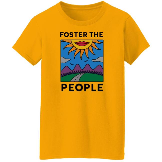 Foster The People Merch On The Road Shirt Foster The People Merch On The Road Shirt
