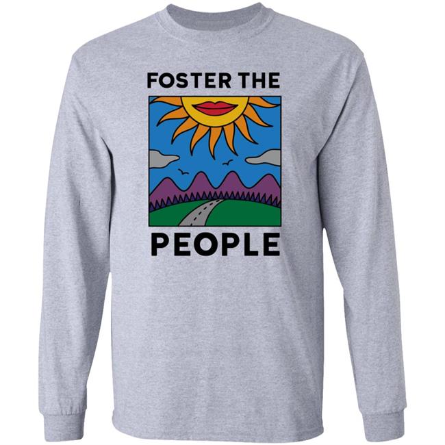 Foster The People Merch On The Road Shirt Foster The People Merch On The Road Shirt