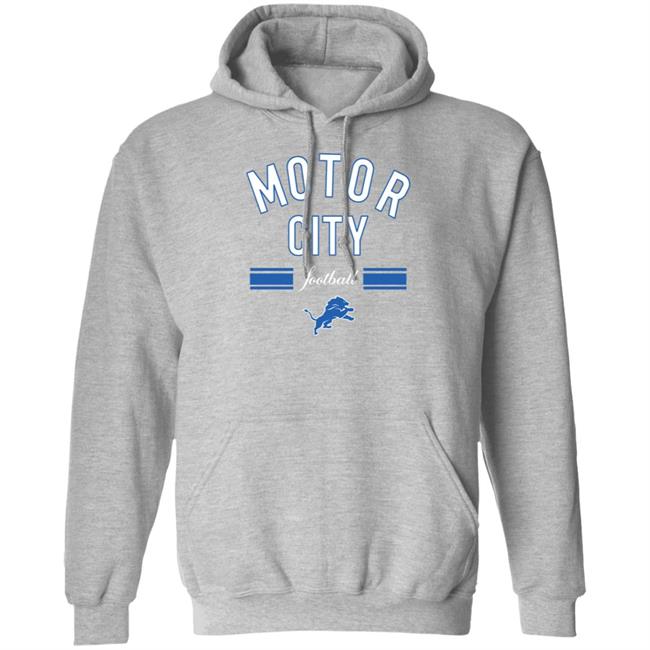 Motor City Football Shirt Dan Campbell Detroit Grey Sideline Local Performance T-Shirt Motor City Football Shirt Dan Campbell Detroit Grey Sideline Local Performance T-Shirt