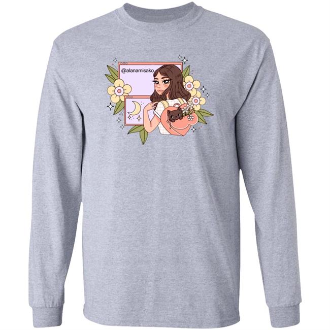Flowers, Sparkles, And Miso, Oh My Sweatshirt Alana Misako Flowers, Sparkles, And Miso, Oh My Sweatshirt Alana Misako